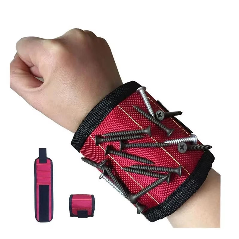 Magnetic Strap Wristband: Secure Tools with Strong Suction & Versatility