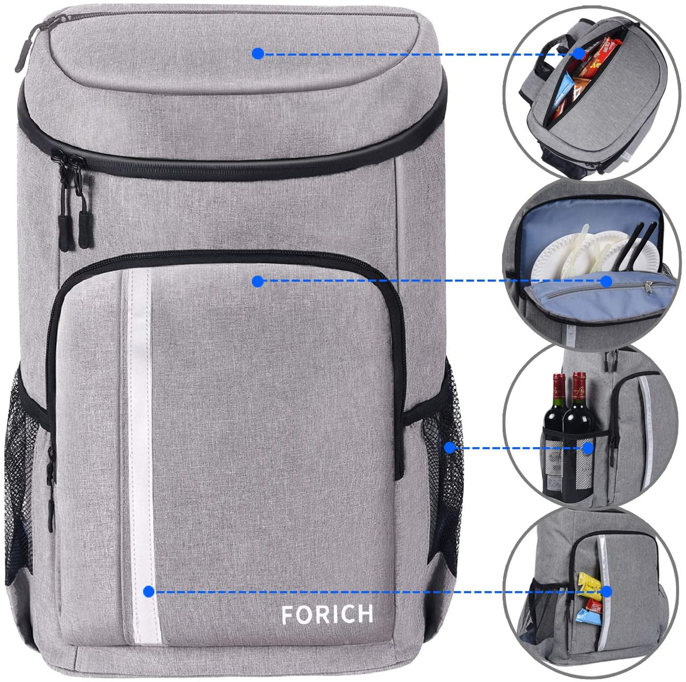 Durable Insulated Cooler Backpack – Lightweight, Leakproof & Waterproof for Outdoor Adventures