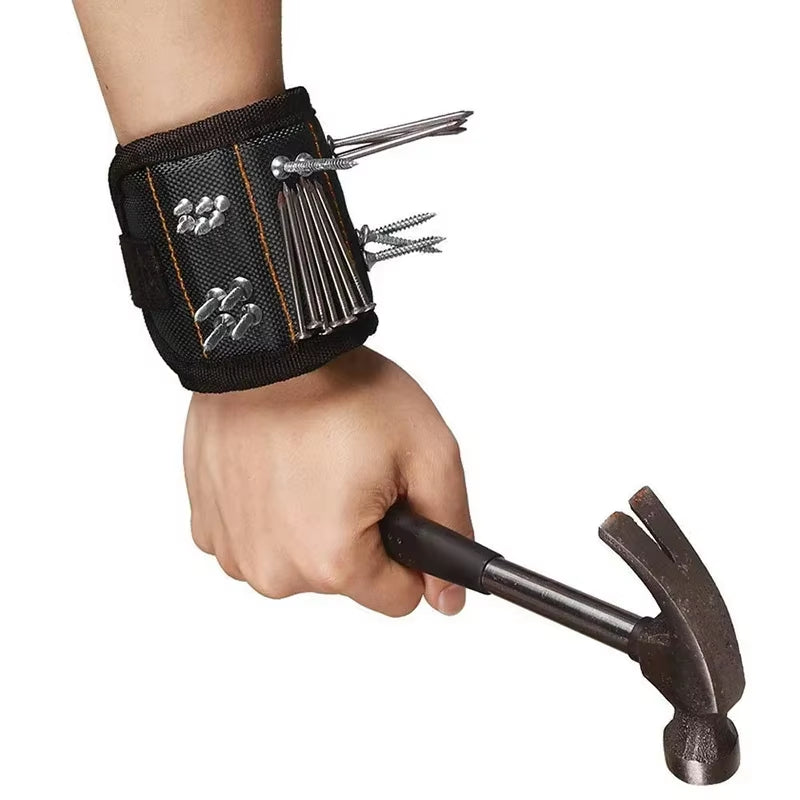 Magnetic Strap Wristband: Secure Tools with Strong Suction & Versatility