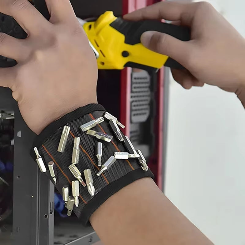 Magnetic Strap Wristband: Secure Tools with Strong Suction & Versatility