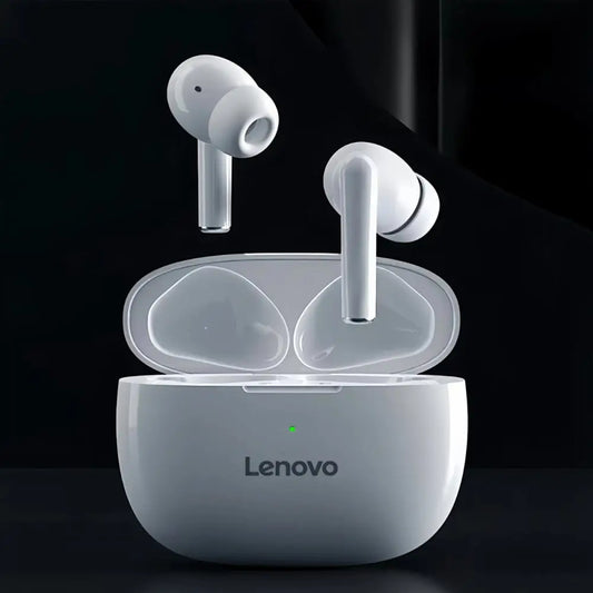 Lenovo Wireless Bluetooth Earphones – TWS Stereo HiFi Sport Headphones with Mic & Noise Cancelling