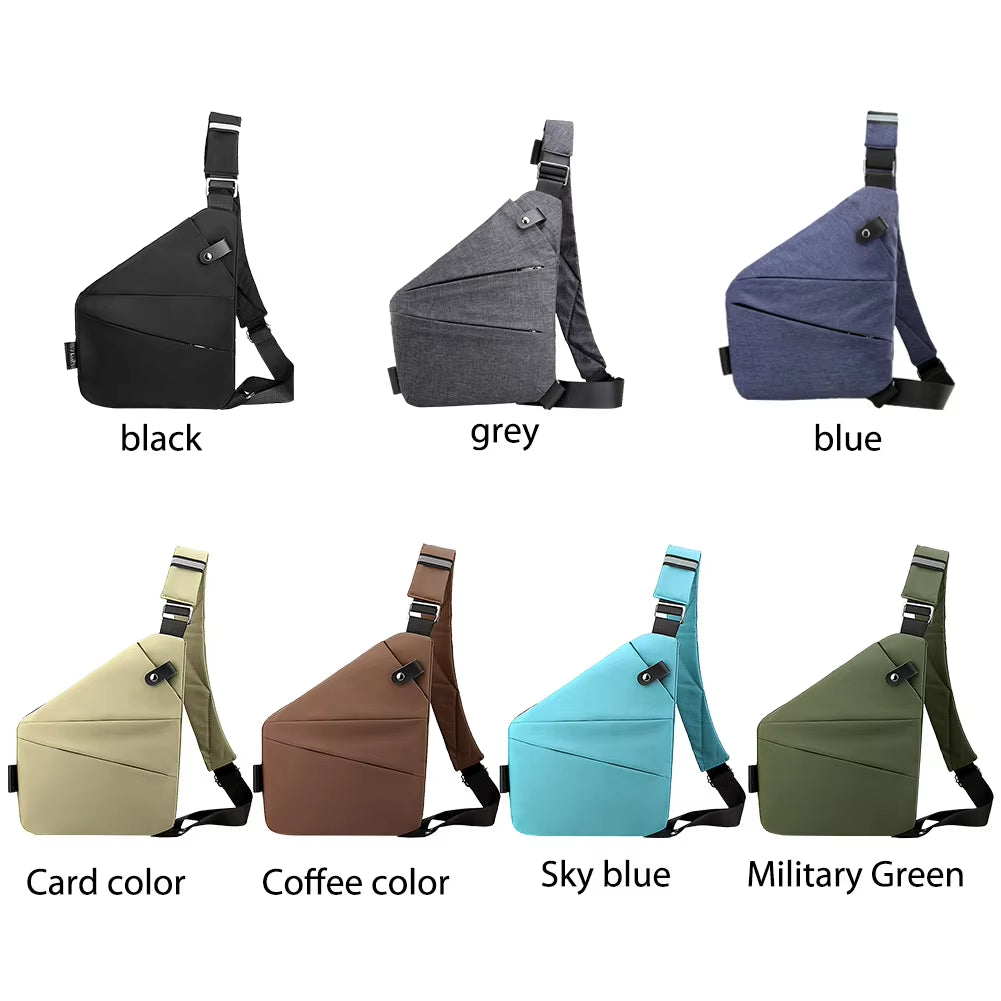 Ergonomic Travel Sling Bag: Stylish Anti-Theft Chest Bag